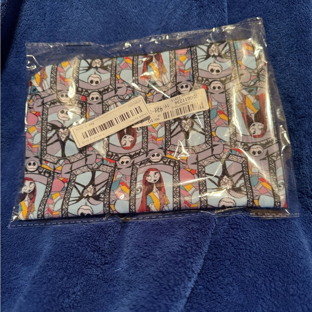 Nightmare Before Christmas Cosmetic Bag